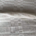 Kontrol edilen düz renkli jakard hattı keten pamuklu kumaş